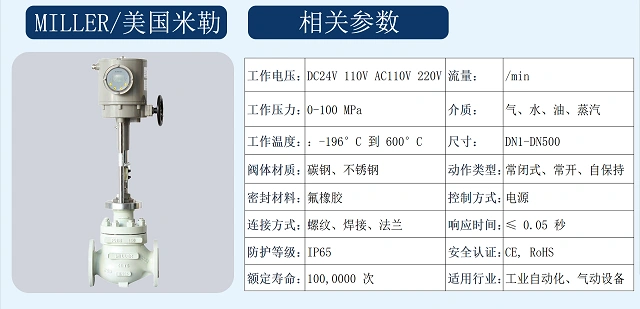 進口電動調(diào)節(jié)閥參數(shù)